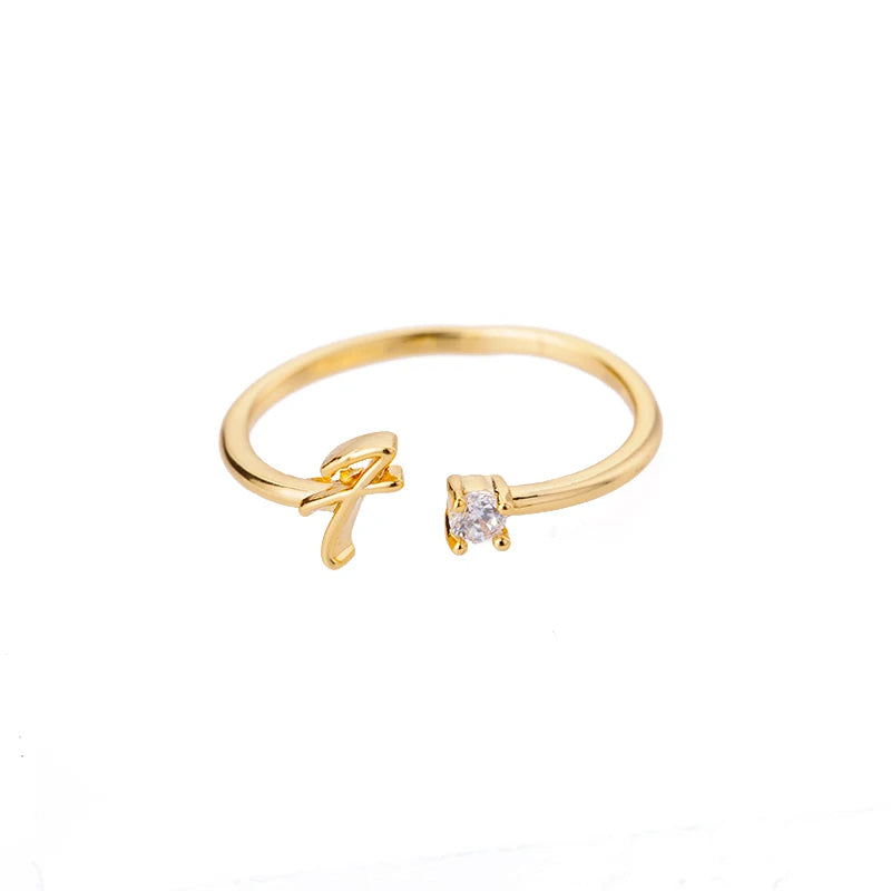 Bague personnalisable - Modèle "Initiale"