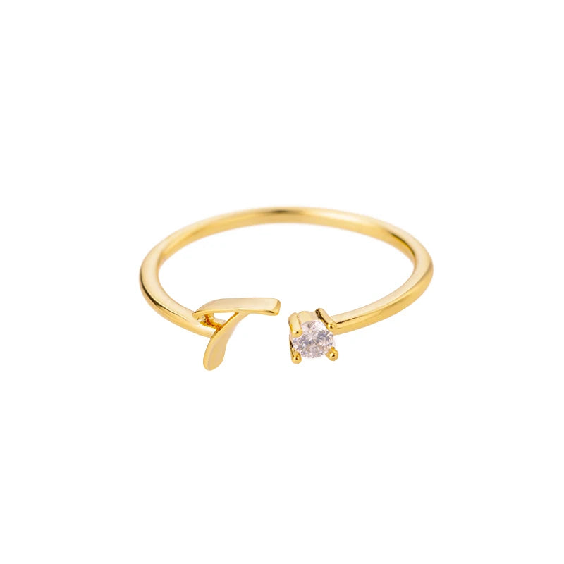 Bague personnalisable - Modèle "Initiale"