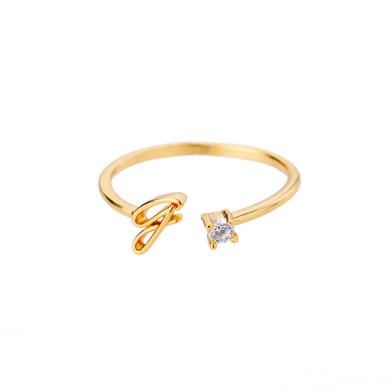 Bague personnalisable - Modèle "Initiale"