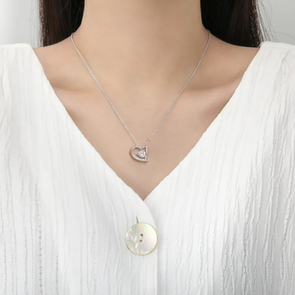 Collier Coeur - Modèle "Précieux"
