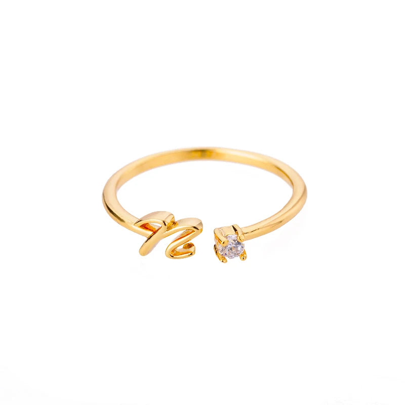 Bague personnalisable - Modèle "Initiale"