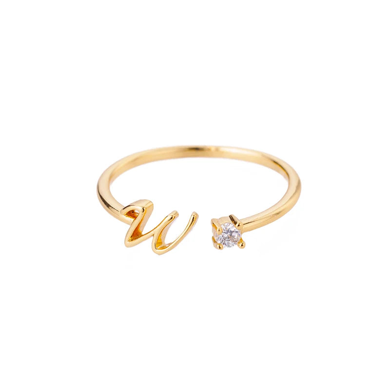 Bague personnalisable - Modèle "Initiale"