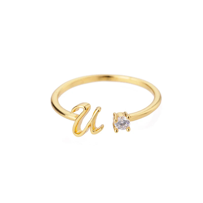 Bague personnalisable - Modèle "Initiale"