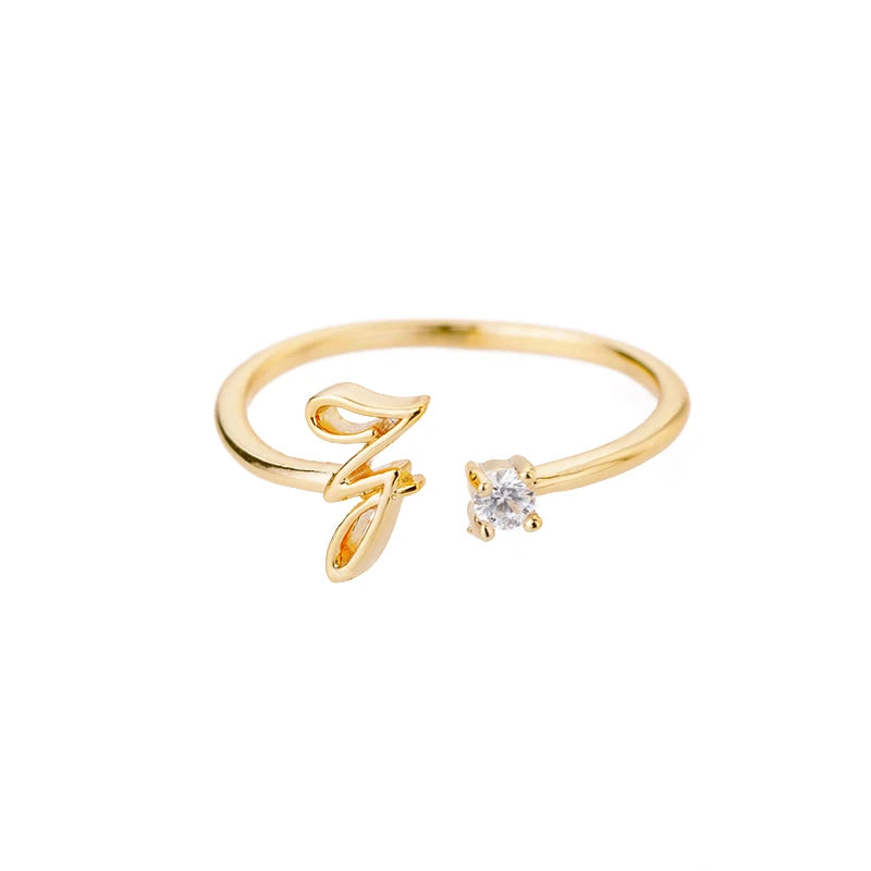 Bague personnalisable - Modèle "Initiale"