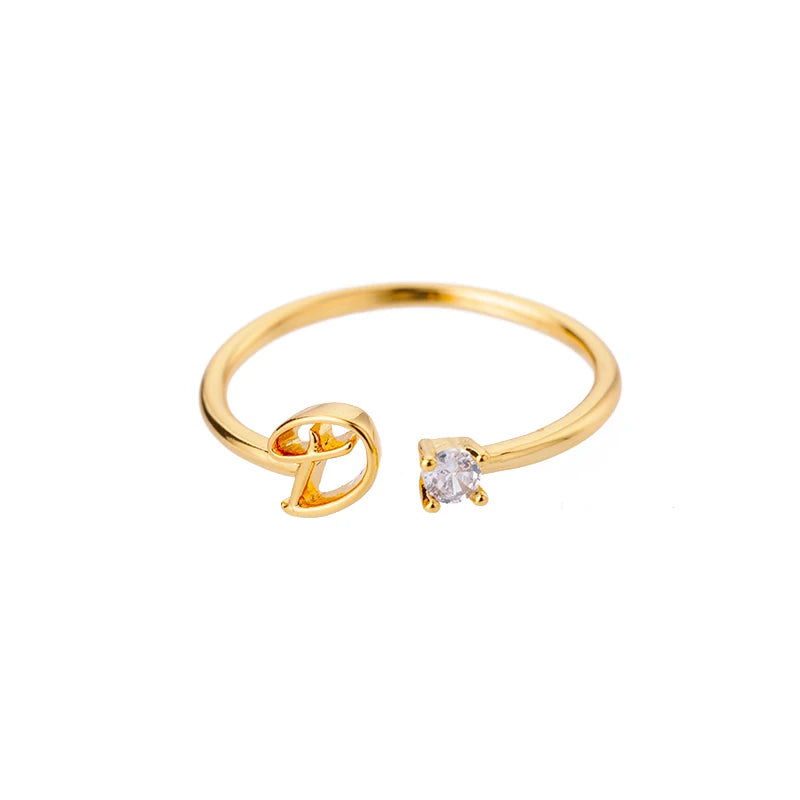 Bague personnalisable - Modèle "Initiale"