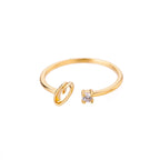 Bague personnalisable - Modèle "Initiale"