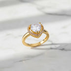 Bague - Modèle « Cœur de pierre »