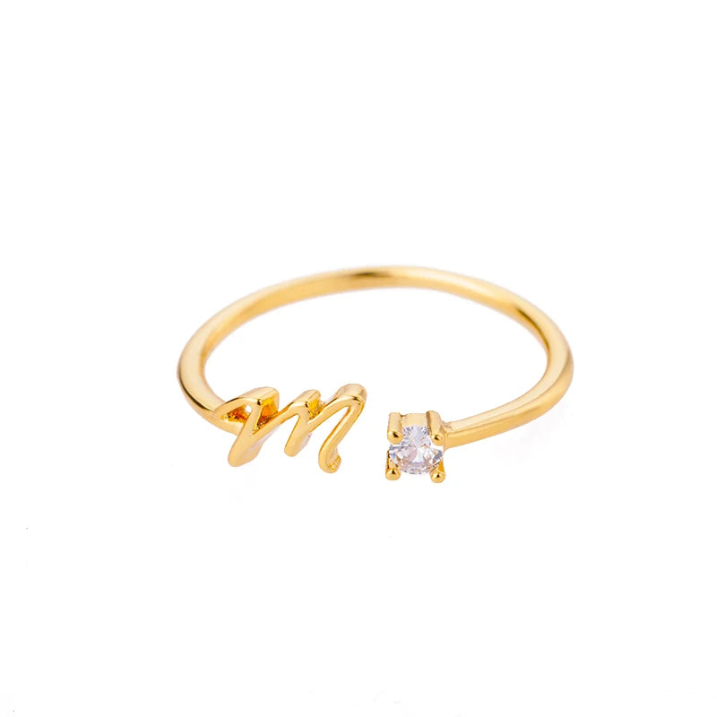 Bague personnalisable - Modèle "Initiale"