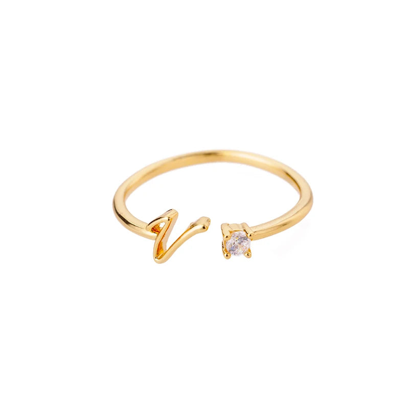 Bague personnalisable - Modèle "Initiale"