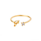 Bague personnalisable - Modèle "Initiale"