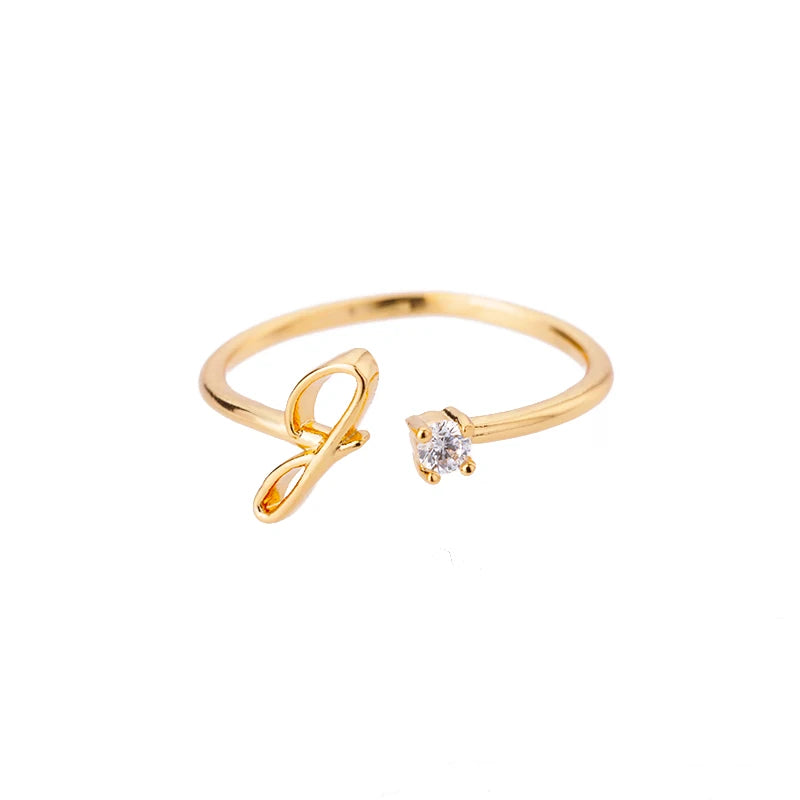 Bague personnalisable - Modèle "Initiale"