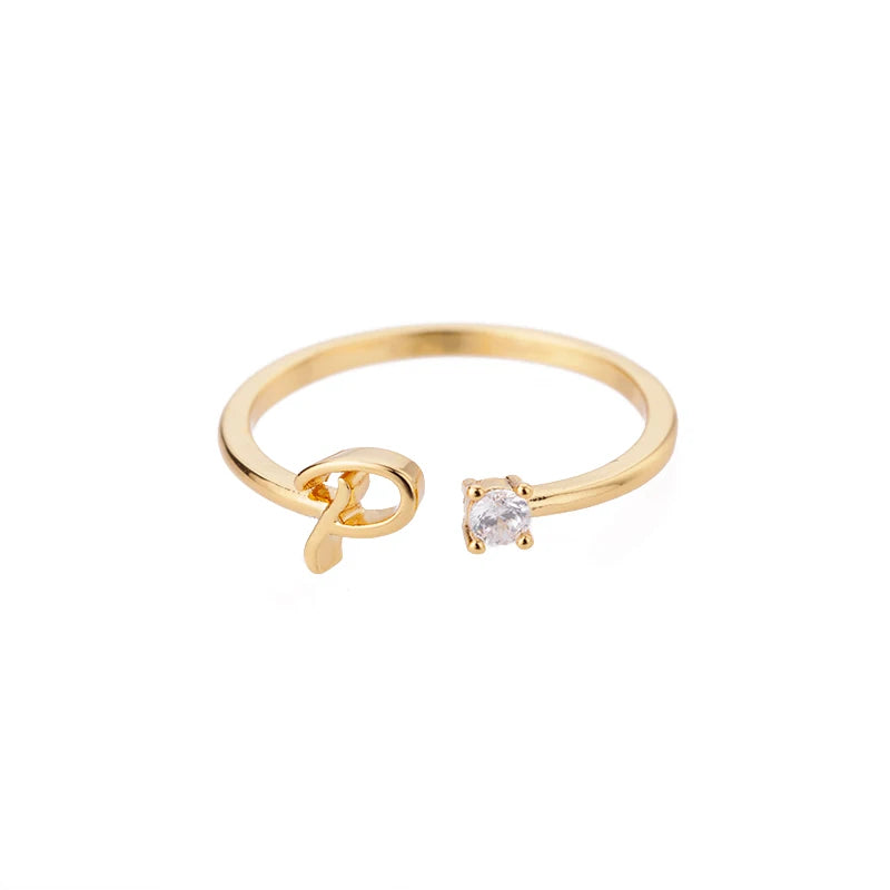 Bague personnalisable - Modèle "Initiale"