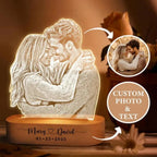 Lampe Acrylique Personnalisable - Modèle "Amour Fou"