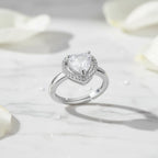 Bague - Modèle « Cœur de pierre »