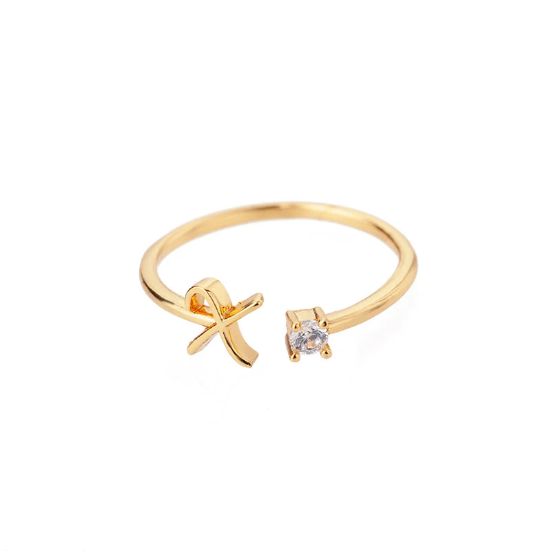 Bague personnalisable - Modèle "Initiale"