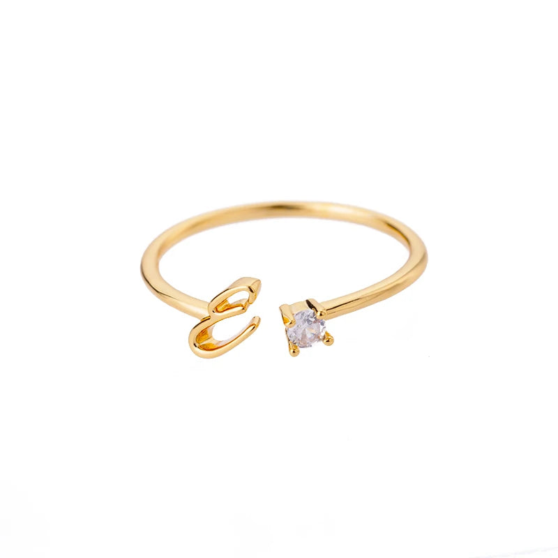 Bague personnalisable - Modèle "Initiale"
