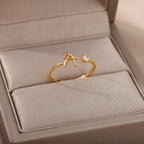 Bague personnalisable - Modèle "Initiale"