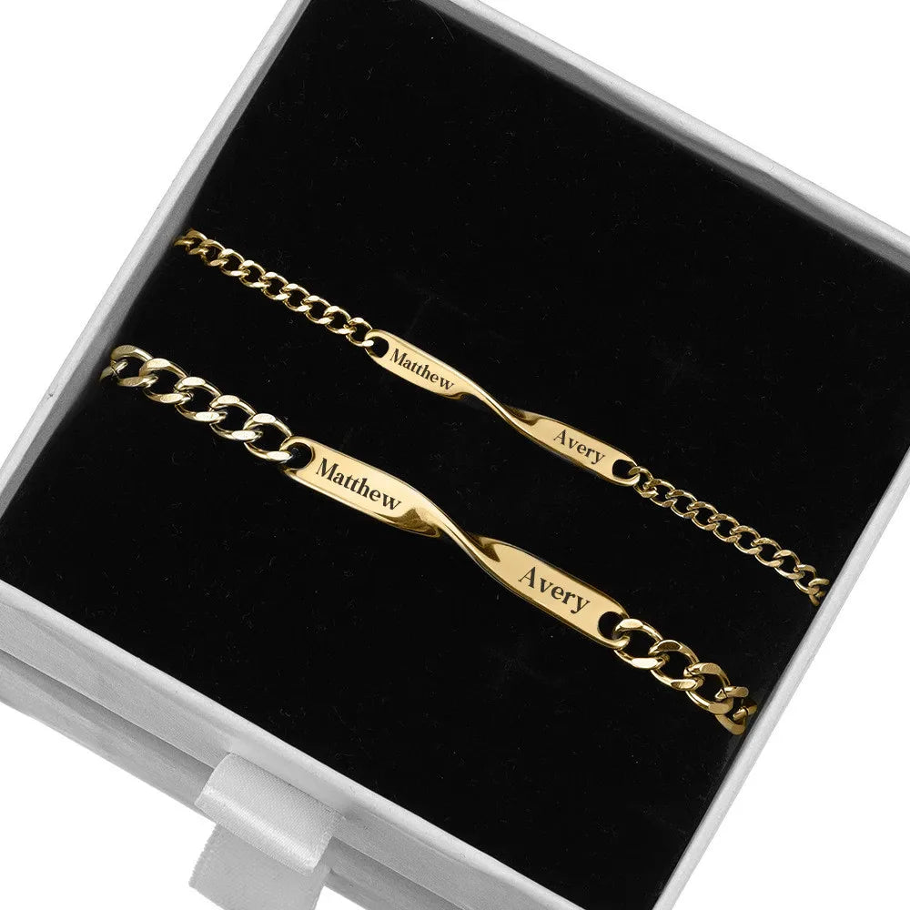 Bracelet Personnalisé – Modèle "Royale"