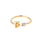 Bague personnalisable - Modèle "Initiale"