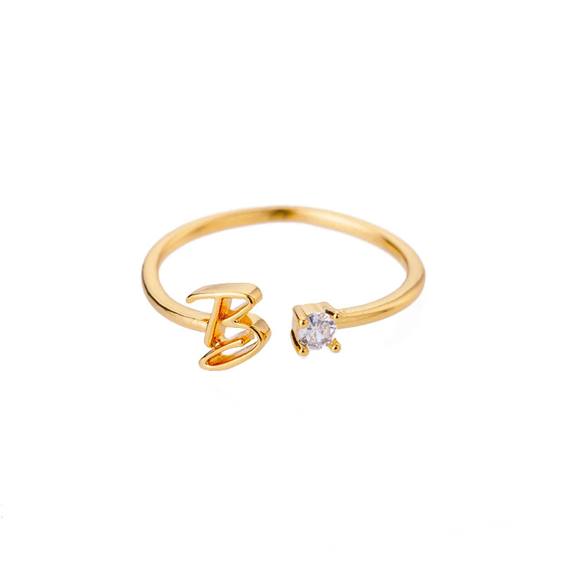 Bague personnalisable - Modèle "Initiale"
