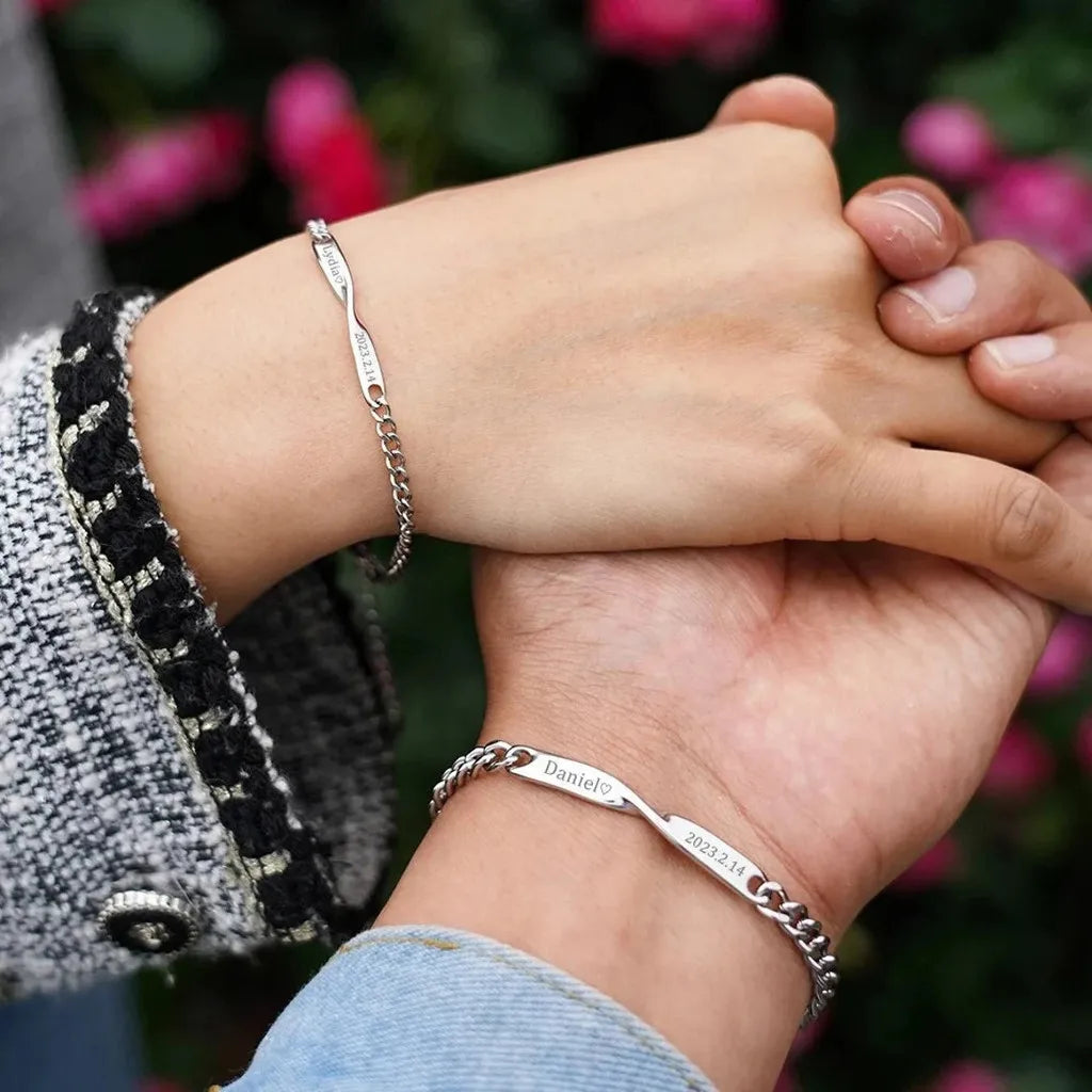 Bracelet Personnalisé – Modèle "Royale"